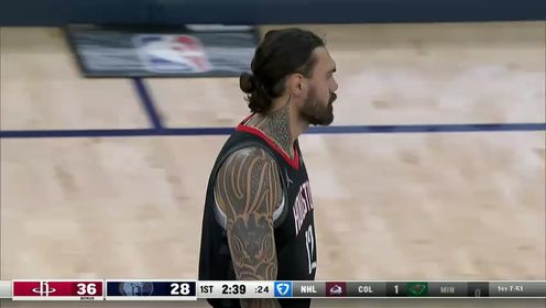 《NBA全场集锦》Respect！亚当斯替补出场 灰熊球迷起立鼓掌送上敬意