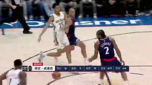 《NBA全场集锦》【回放】快船vs鹈鹕第4节中文解说回放