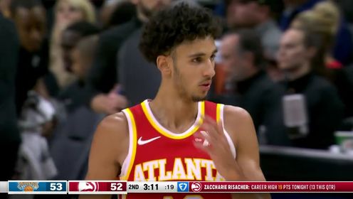 《NBA全场集锦》【回放】NBA常规赛：尼克斯vs老鹰第2节中文解说回放