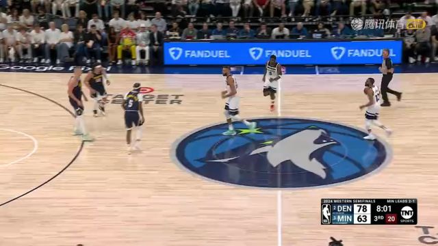 掘金vs森林狼第3节中文解说回放