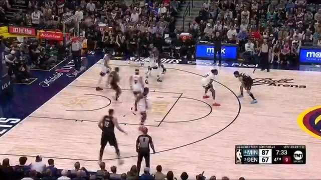 森林狼vs掘金第4节英文原声回放