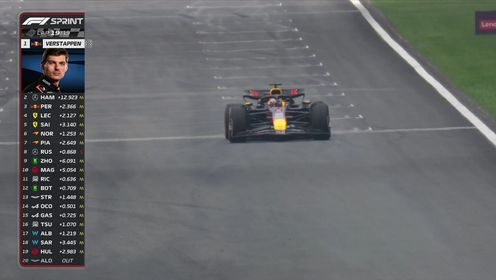 纵情F1_2024F1中国大奖赛冲刺赛_冲线夺冠!维斯塔潘第4位发车仅9圈逆袭夺冠_高清1080P在线观看平台_腾讯视频