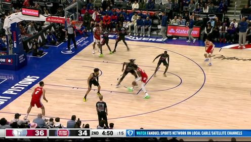 《NBA全场集锦》同样的亏我不会吃第二次！3J假动作晃开斯图尔特上篮轻取两分