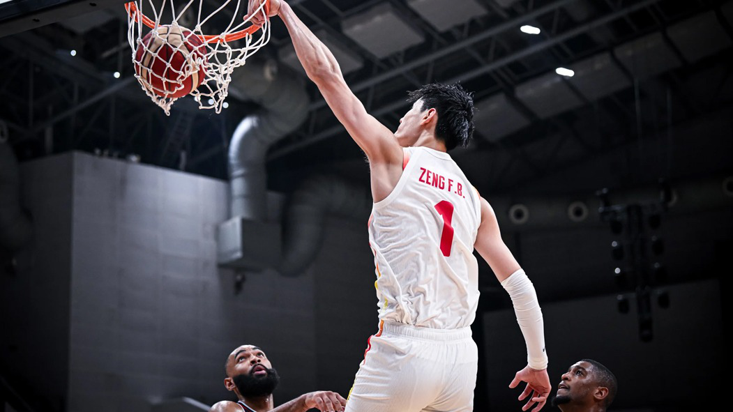 中国vs关岛 中国101-53关岛 曾凡博14+8杨瀚森16+6大获全胜