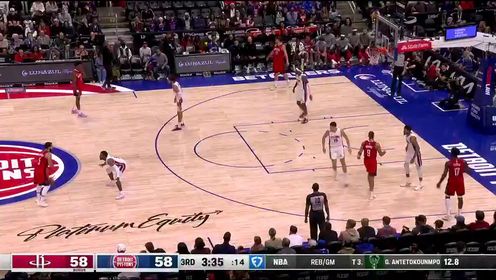《NBA全场集锦》【回放】火箭vs活塞第3节中文解说回放