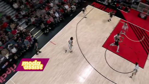 《NBA全场集锦》NBA常规赛：雄鹿vs开拓者第4节中文解说回放