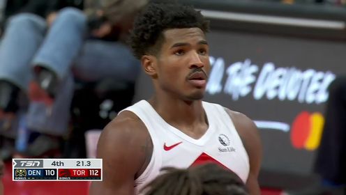 《多伦多猛龙》【回放】NBA常规赛：掘金vs猛龙第4节英文原声回放