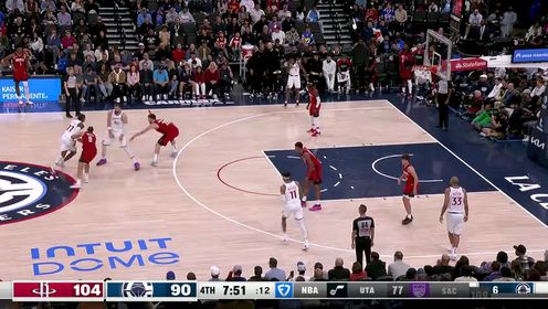 《洛杉矶快船》NBA常规赛：火箭vs快船第4节英文原声回放
