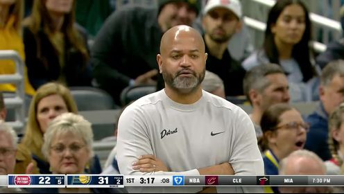 《NBA全场集锦》【回放】NBA常规赛：活塞vs步行者英文原声全场回放