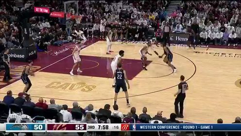 《NBA骑士》NBA季后赛：魔术vs骑士第3节英文原声回放