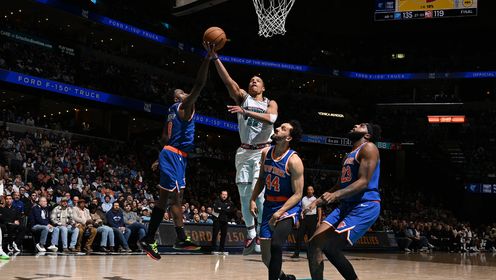 《NBA全场集锦》【原声】尼克斯114-113灰熊 OG关键三分莫兰特遗憾错失绝杀