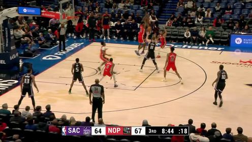 《NBA全场集锦》NBA常规赛：国王vs鹈鹕英文原声全场回放