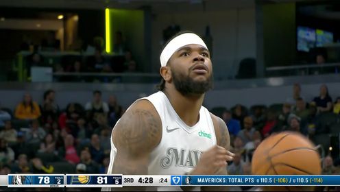《NBA全场集锦》【回放】独行侠vs步行者第3节英文原声回放
