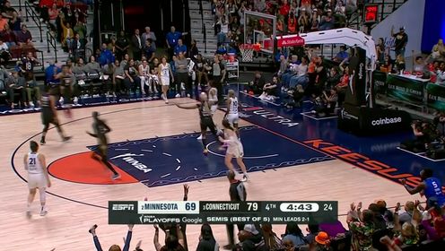 《WNBA》势要将胜利收入囊中！！哈里斯三分迎射防守将分差扩大至两位数