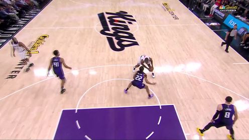 《NBA全场集锦》对机器人干扰无效！莱昂纳德迎着防守命中铁血中投