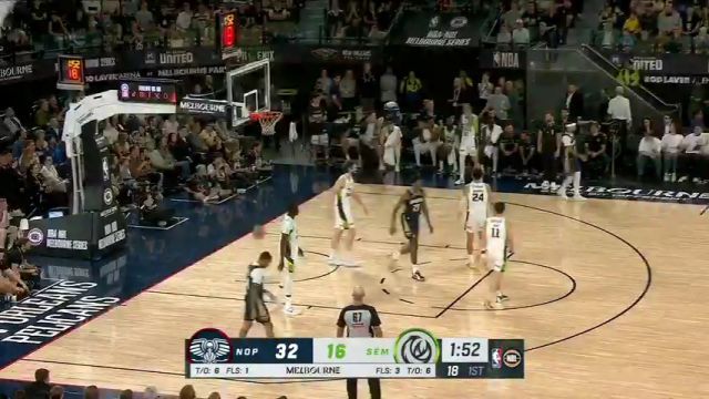 东南墨尔本凤凰vs鹈鹕第1节英文原声回放