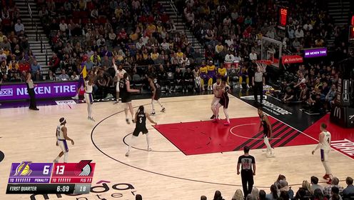 《NBA全场集锦》外线回敬你！米尔顿与克内克特三分如箭助湖人追分