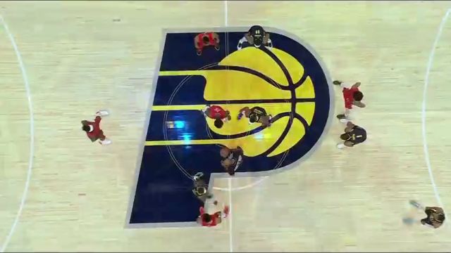 开拓者vs步行者英文原声全场回放