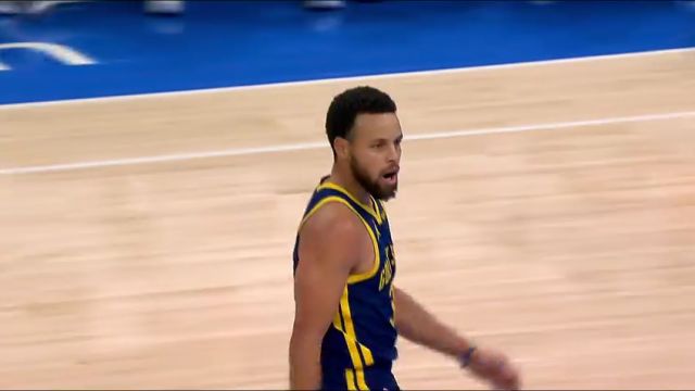 NBA常规赛：勇士vs雷霆第4节英文原声回放