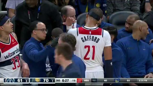 NBA常规赛：奇才vs步行者第3节中文解说回放