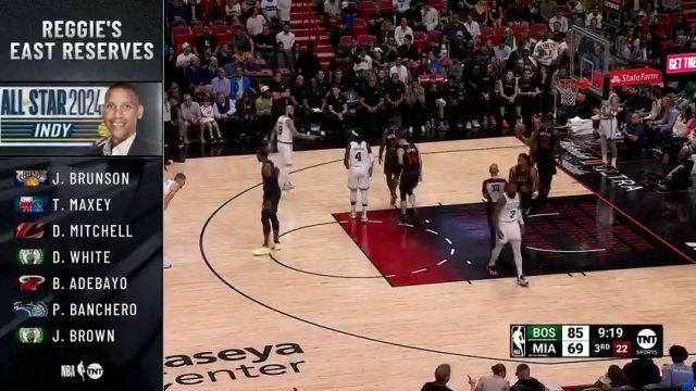 NBA常规赛：凯尔特人vs热火第3节中文解说回放