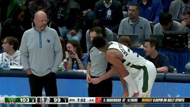 雄鹿vs独行侠第4节中文解说回放