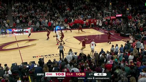 《NBA骑士》与胜利失之交臂！怀特大心脏三分不中错失绝平机会
