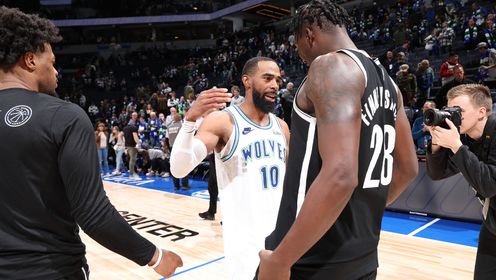 《NBA全场集锦》【原声】篮网86-101森林狼 森林狼双枪合砍57分送篮网4连败
