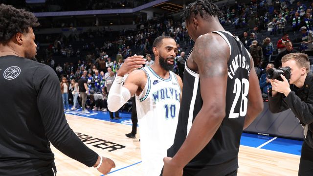 篮网86-101森林狼 森林狼双枪合砍57分送篮网4连败