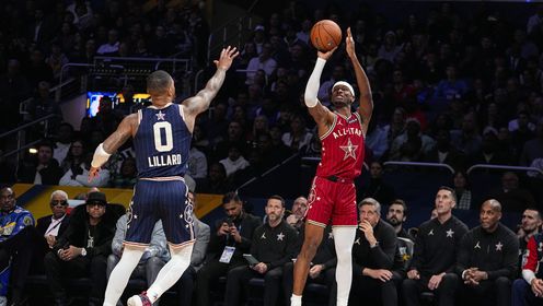 《NBA全场集锦》【球星】亚历山大vs东部明星队集锦 全场31+4+6里突外投率队追击