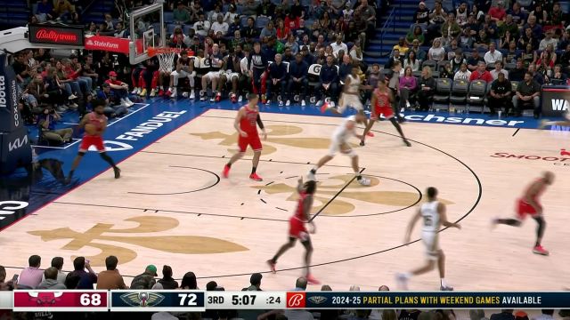 公牛114-106鹈鹕 德罗赞24+7公牛胜鹈鹕结束2连败