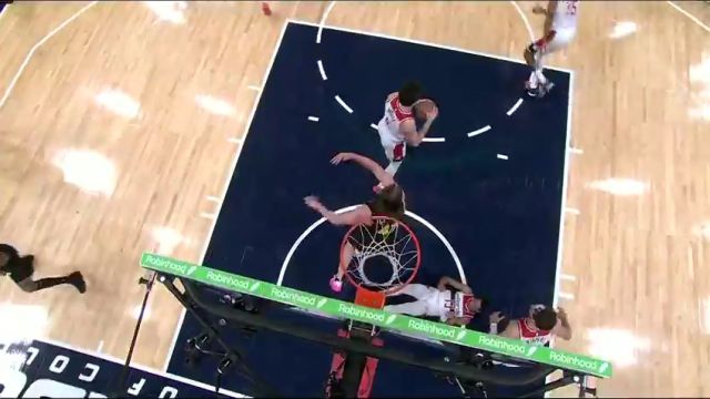 NBA常规赛：爵士vs奇才第3节英文原声回放
