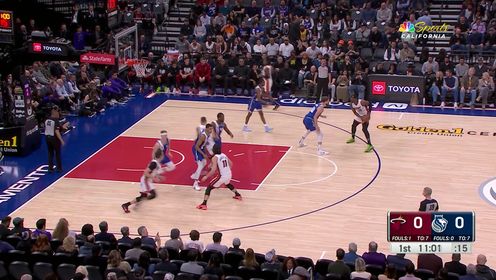 《NBA全场集锦》邓罗运筹帷幄送出妙传 阿德巴约跟进接球空接上篮打进