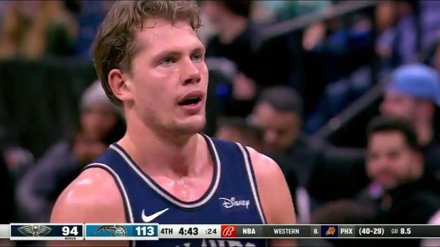 NBA常规赛：鹈鹕vs魔术第4节中文解说回放