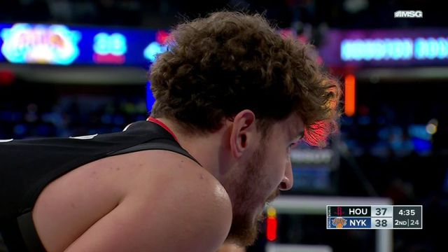 火箭vs尼克斯第2节英文原声回放