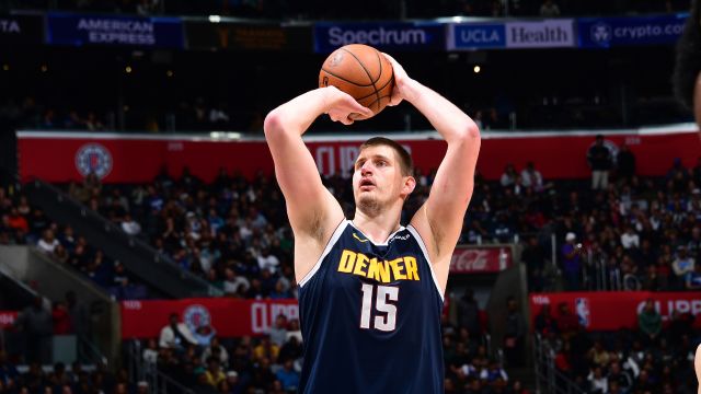 约基奇vs快船集锦 36+17+10大号三双成空砍
