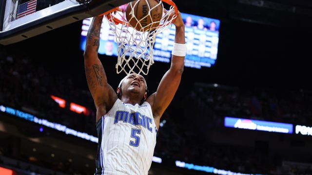 班凯罗vs热火集锦 得到23+9+7攻传一体串联全队