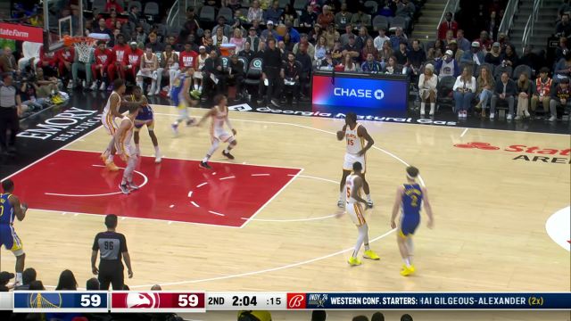 当家球星直接对话 库里点飞特雷杨三分命中