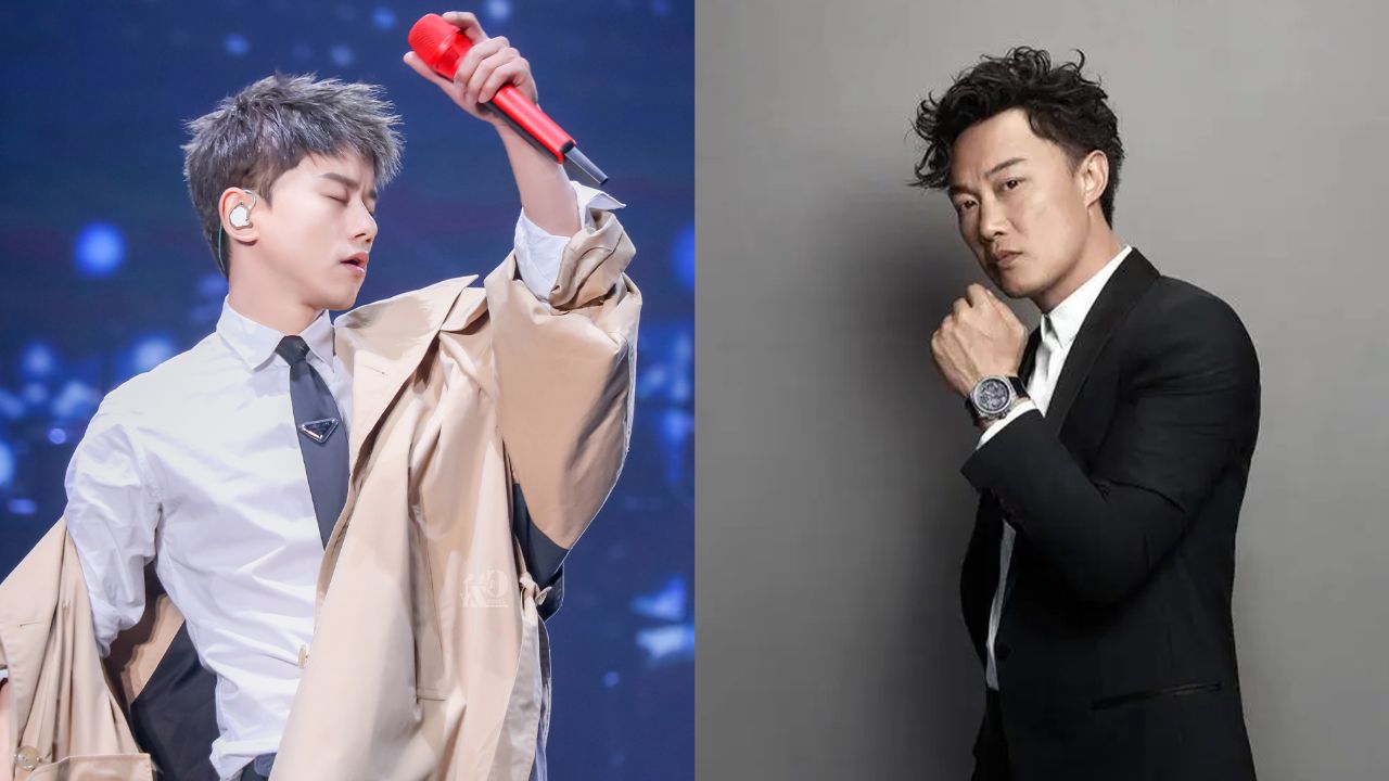 张杰的歌有止哭作用,陈奕迅终于歇会了,张杰还得坚守岗位02