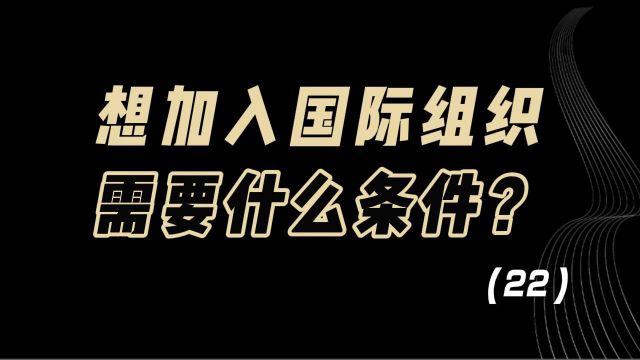 教育观察:想加入国际组织,需要什么条件?