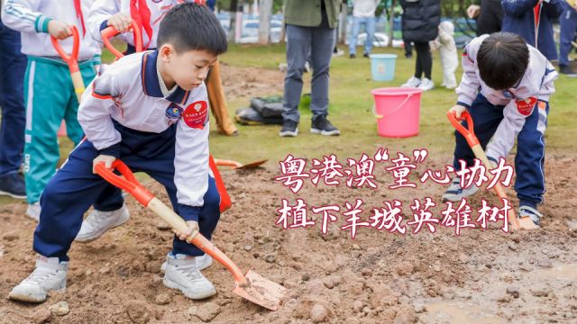 粤港澳“童”心协力,植下羊城英雄树