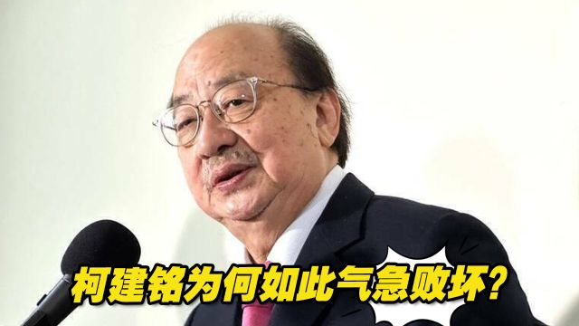 蓝营提台立法机构改革案交付审查,柯建铭为何如此气急败坏?