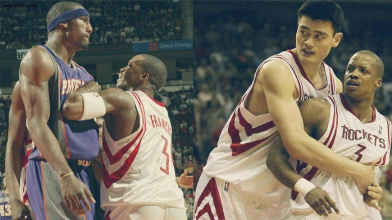 弗朗西斯和姚明的兄弟情,上帝看了,都会嫉妒