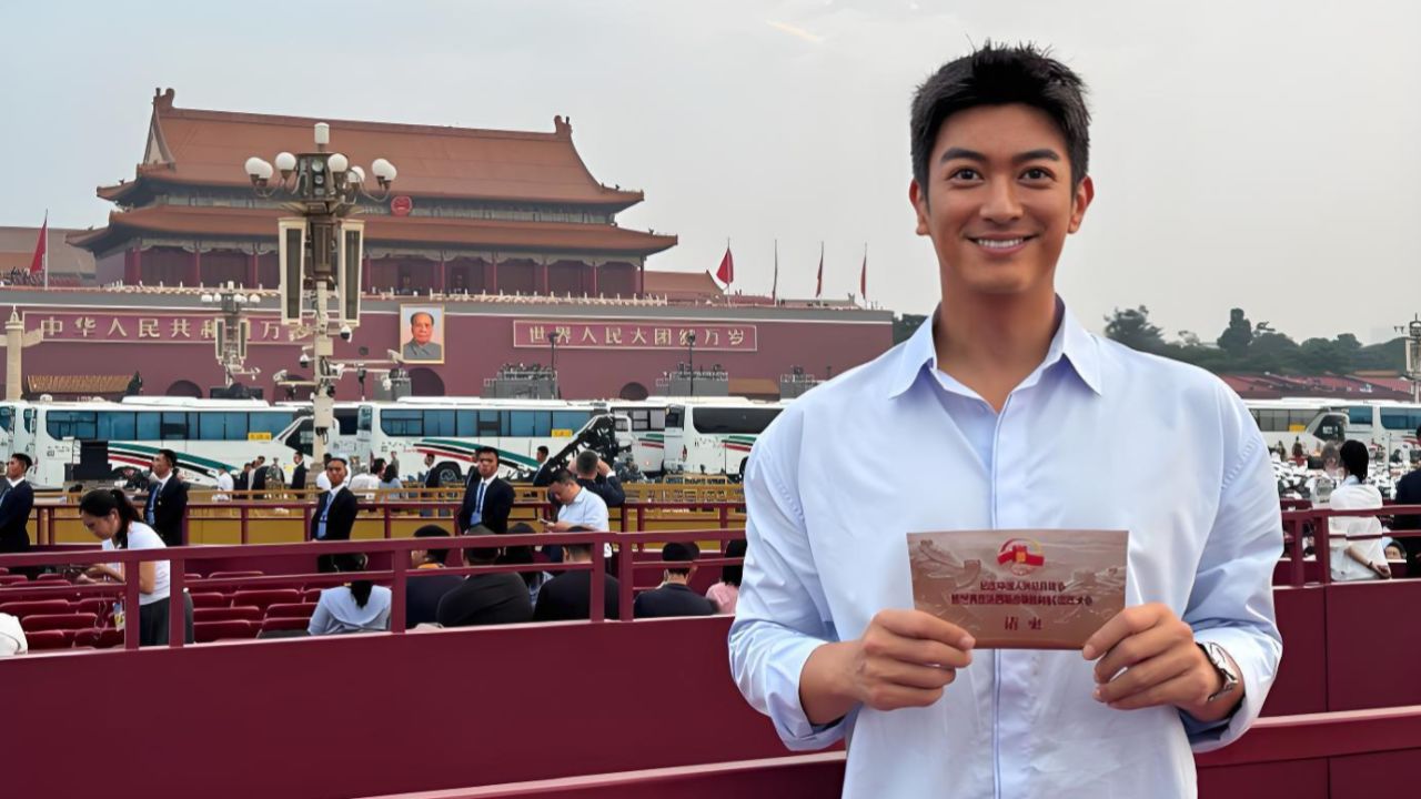 杜江受邀参加阅兵仪式,霍思燕骄傲发文:我努力地在电视上找到你_高清1080P在线观看平台_腾讯视频