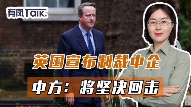 王毅话音刚落,英国宣布制裁3家中企,我驻英使馆:将坚决回击