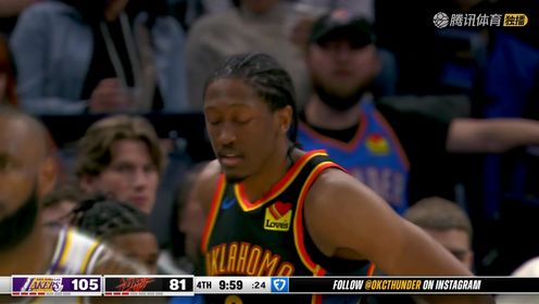 《俄克拉荷马雷霆》【回放】NBA常规赛：湖人vs雷霆中文解说全场回放