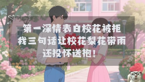 第一深情表白校花被拒,我三句话让校花梨花带雨,还投怀送抱!_高清1080P在线观看平台_腾讯视频