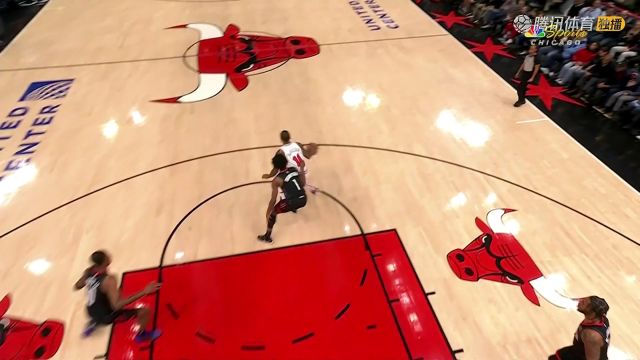 2023/24赛季NBA常规赛：火箭 VS 公牛 全场回放