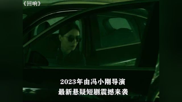 由冯小刚指导最新悬疑短剧《回响》,宋佳王阳主演,由一起女尸案引发的都市迷案