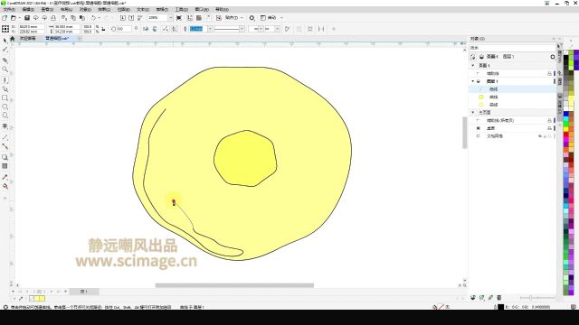 【SCI科研制图教程】如何做绘制普通细胞(CorelDRAW软件CDR软件)【宋元元博主】